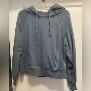 Like new daily practice Anthropologie cropped hoodie.